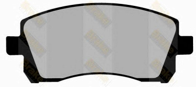 BRAKE ENGINEERING pa1316 -  Комплект тормозных колодок, дисковый тормоз